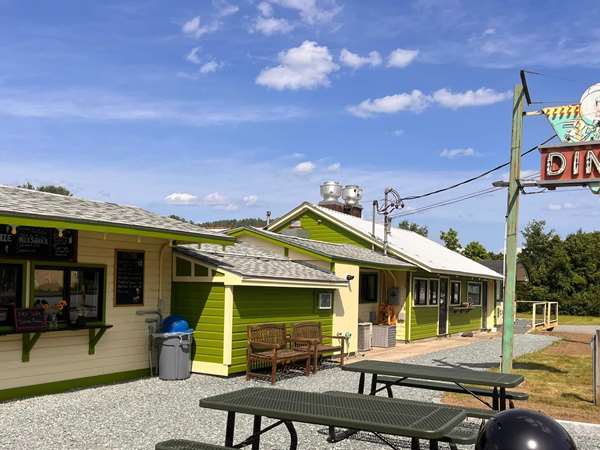 The Royal Diner with patio seating